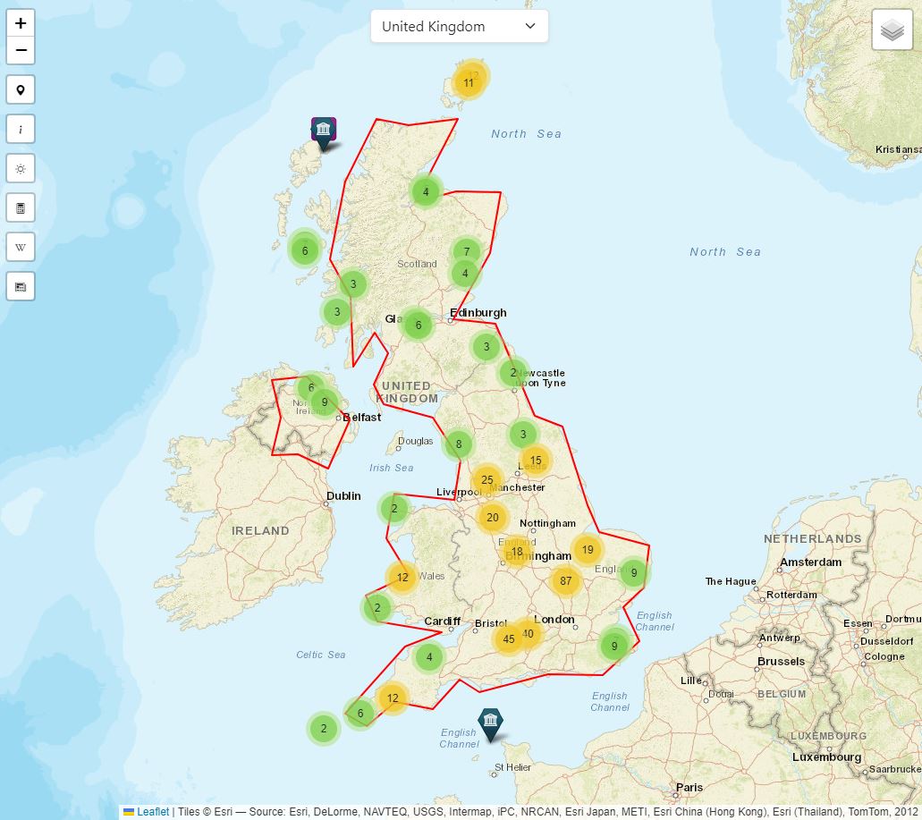 Gazetteer Map Image